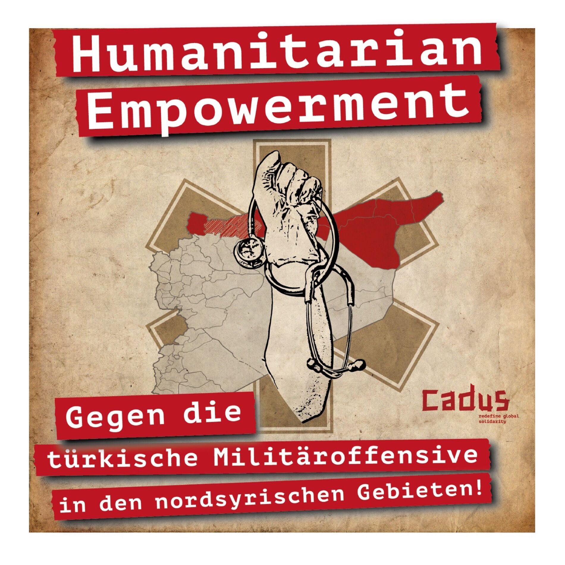 Humanitarian Empowerment - Gegen die türkische Militäroffensive in den nordsyrischen Gebieten!